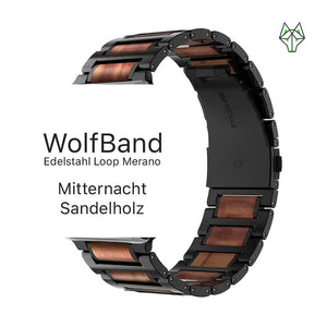WolfBand Edelstahl Loop Merano - WolfProtect.de